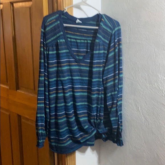 DC long-sleeve stripped shirt+NEW skinny👖17+✨Stretch Bracelet - Picture 3 of 16